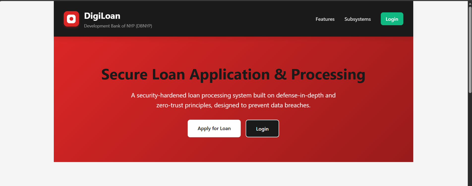 DBNYP: Automated Data Classification screenshot